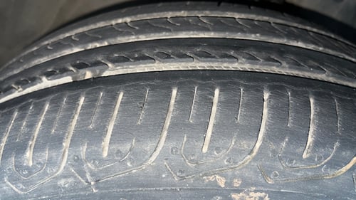 Used 2016 Honda City VX Petrol Manual tyres RIGHT FRONT TYRE TREAD VIEW