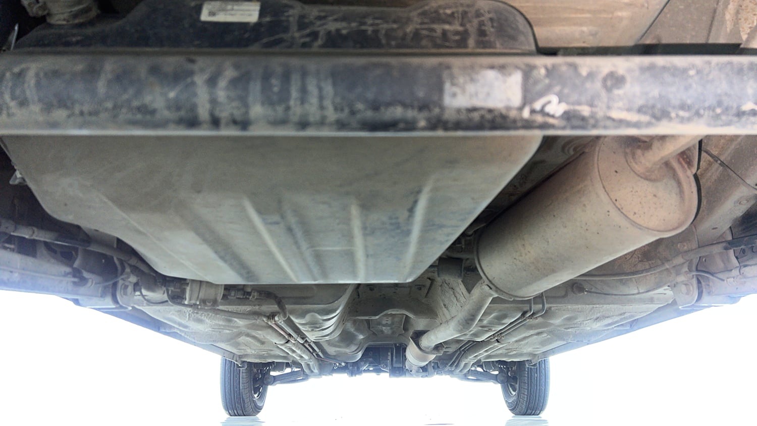 Used 2020 Maruti Suzuki Alto 800 VXi Petrol Manual extra REAR UNDERBODY VIEW (TAKEN FROM REAR)