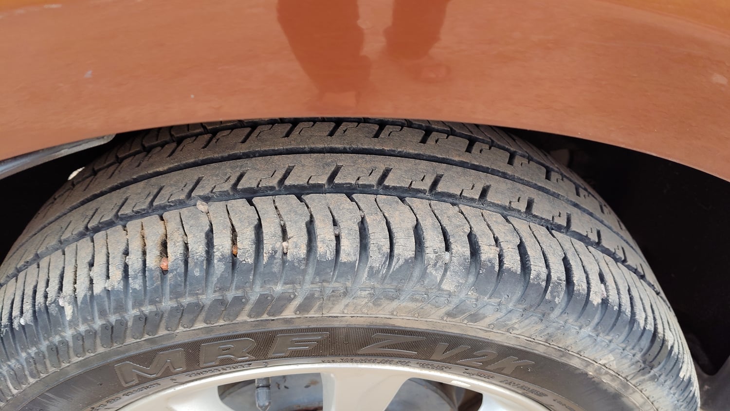 Used 2018 Ford EcoSport Titanium 1.5L Ti-VCT Petrol Manual tyres RIGHT REAR TYRE TREAD VIEW
