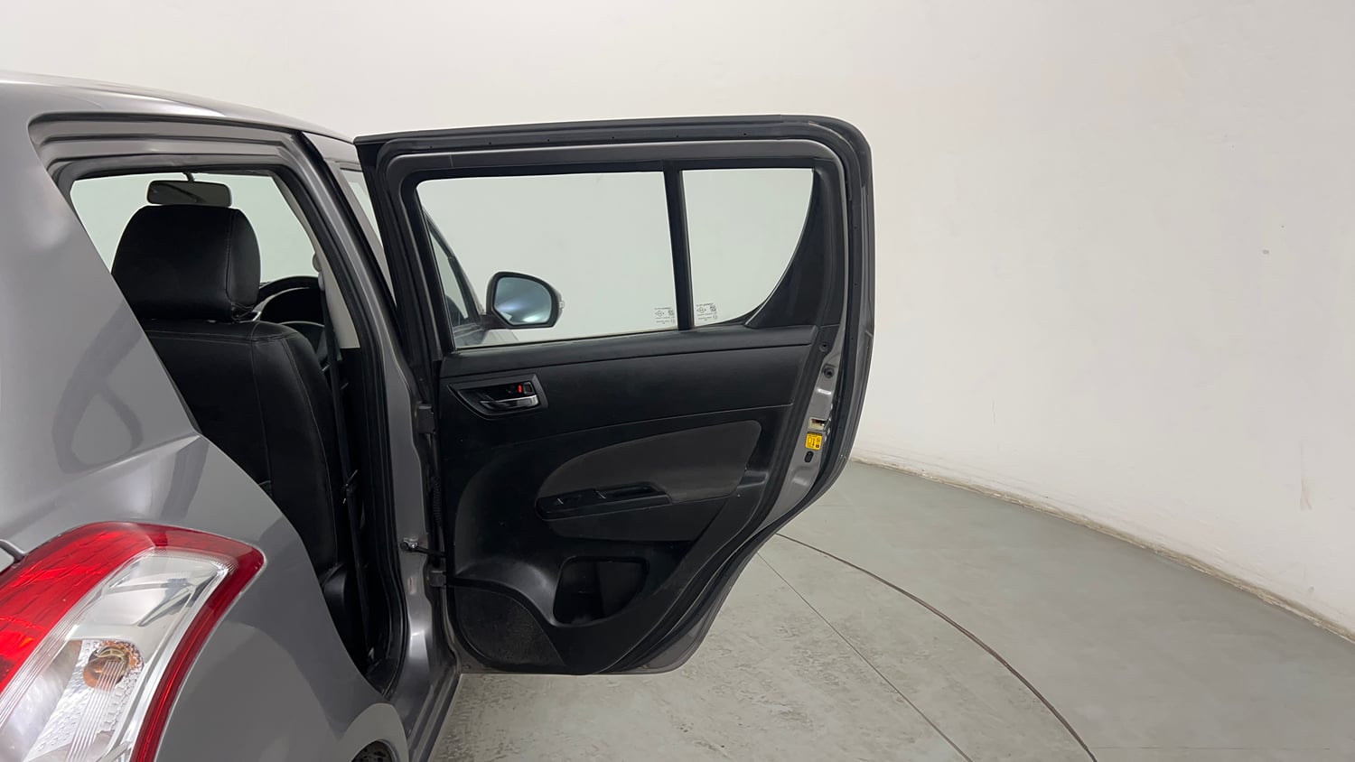 Used 2014 Maruti Suzuki Swift VXi Petrol Manual interior RIGHT REAR DOOR OPEN VIEW