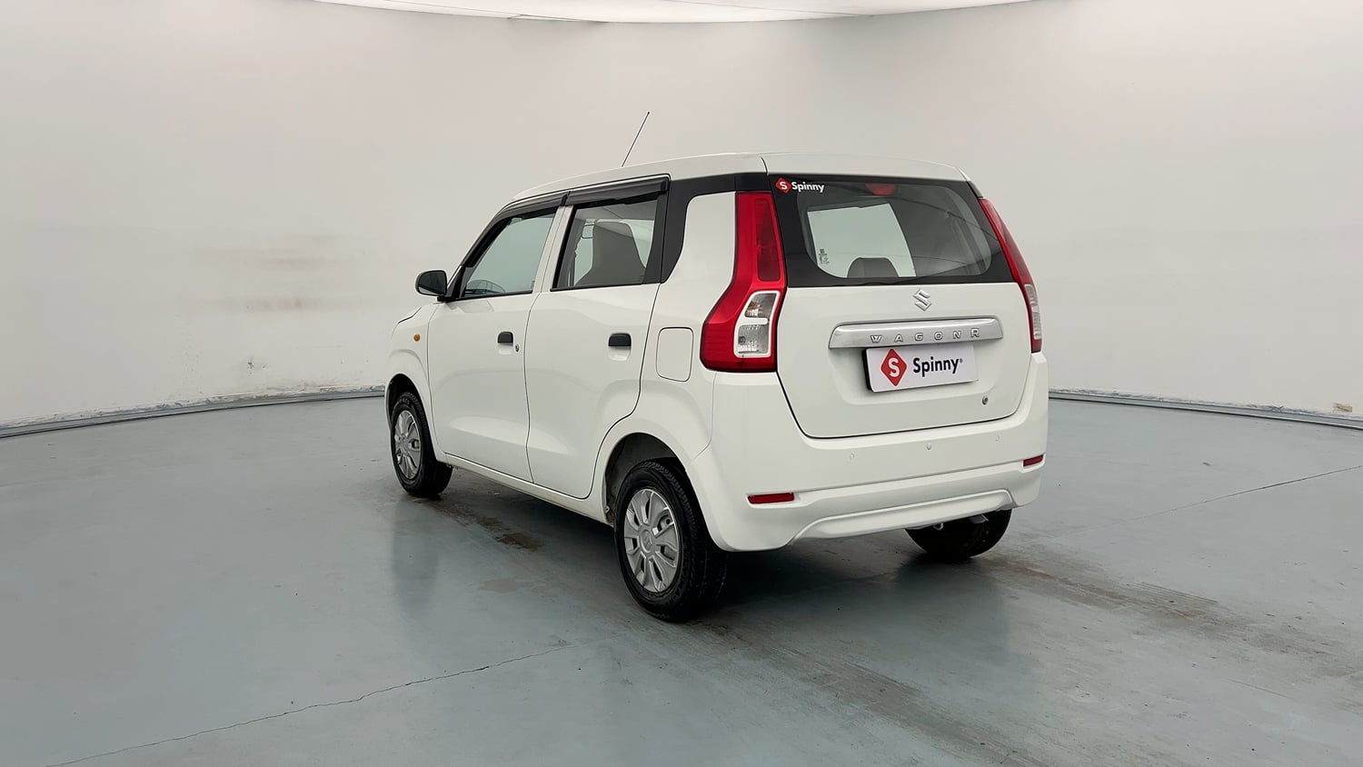 Used 2022 Maruti Suzuki Wagon R LXI 1.0 Petrol Manual exterior LEFT REAR CORNER VIEW