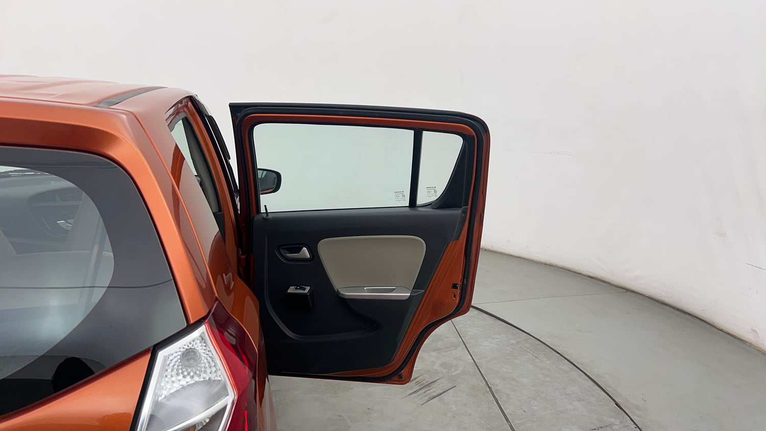 Used 2018 Maruti Suzuki Alto K10 VXi Petrol Manual interior RIGHT REAR DOOR OPEN VIEW