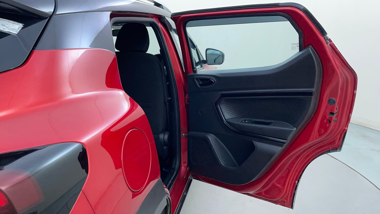 Used 2022 Renault Kiger RXZ 1.0 Turbo MT Dual Tone Petrol Manual interior RIGHT REAR DOOR OPEN VIEW