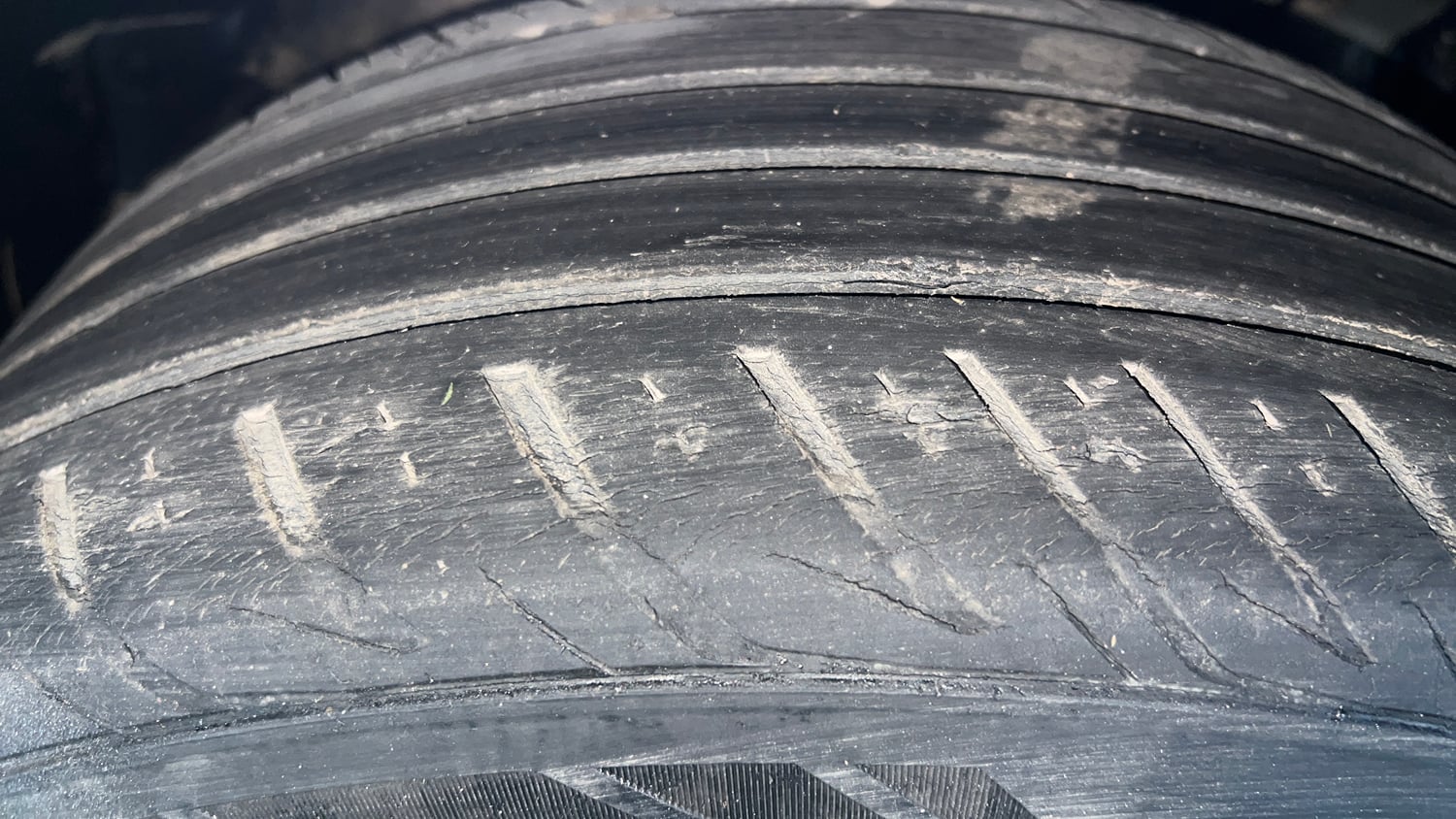 Used 2019 Honda Civic V CVT Petrol Petrol Automatic tyres LEFT FRONT TYRE TREAD VIEW
