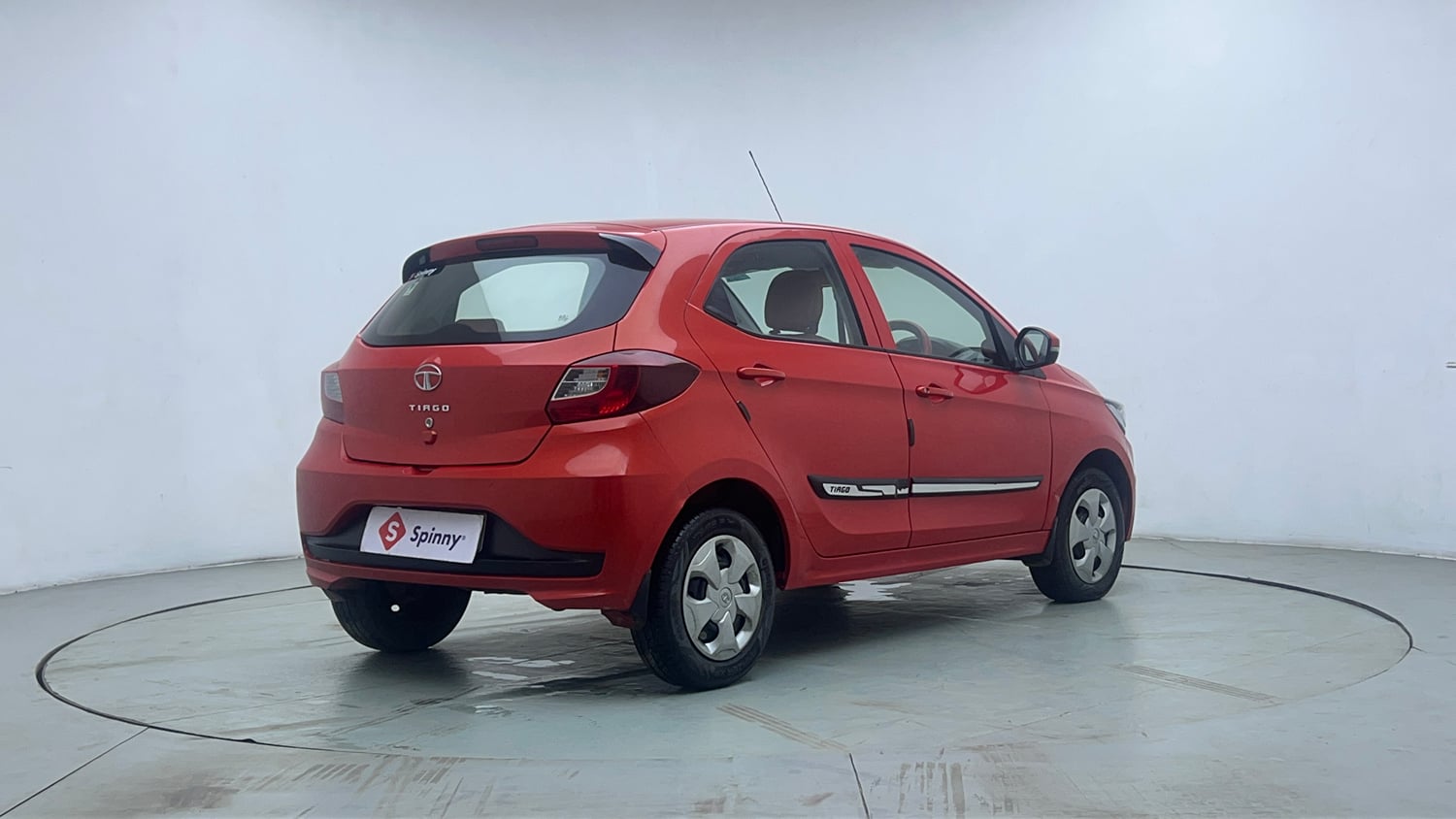Used 2021 Tata Tiago XT Petrol Manual exterior RIGHT REAR CORNER VIEW