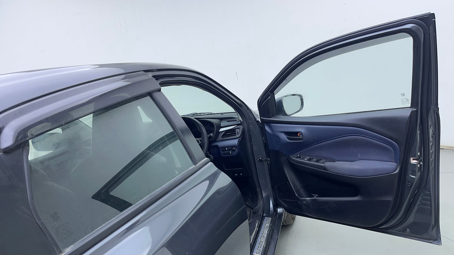 Used 2024 Maruti Suzuki Baleno Delta MT Petrol Manual interior RIGHT FRONT DOOR OPEN VIEW
