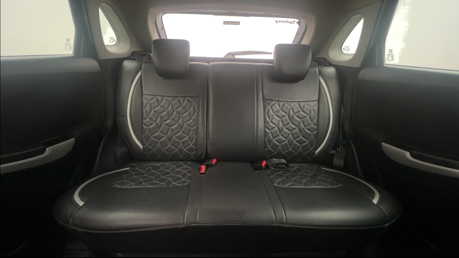 Used 2016 Maruti Suzuki Baleno Zeta 1.2 Petrol Manual interior REAR SEAT CONDITION VIEW
