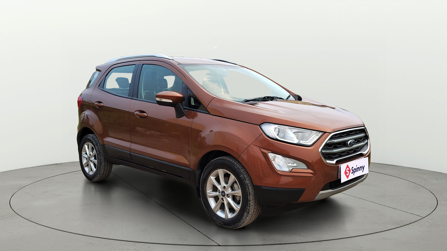 Used 2018 Ford EcoSport Titanium 1.5L Ti-VCT Petrol Manual exterior RIGHT FRONT CORNER VIEW