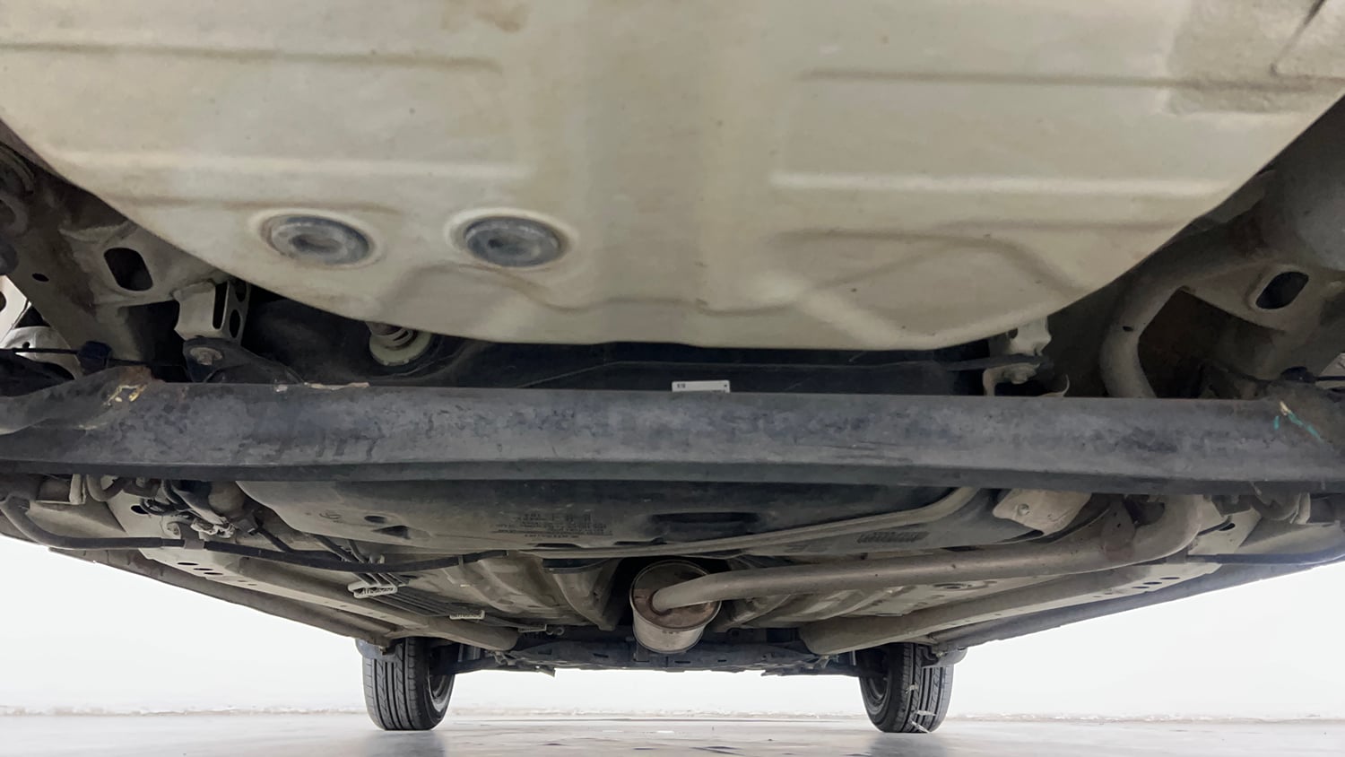 Used 2022 Maruti Suzuki Celerio ZXi AMT Petrol Automatic extra REAR UNDERBODY VIEW (TAKEN FROM REAR)