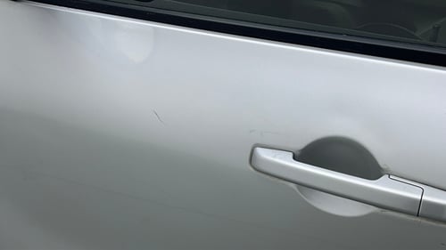 Used 2023 Renault Triber RXE Petrol Manual dents MINOR DENT
