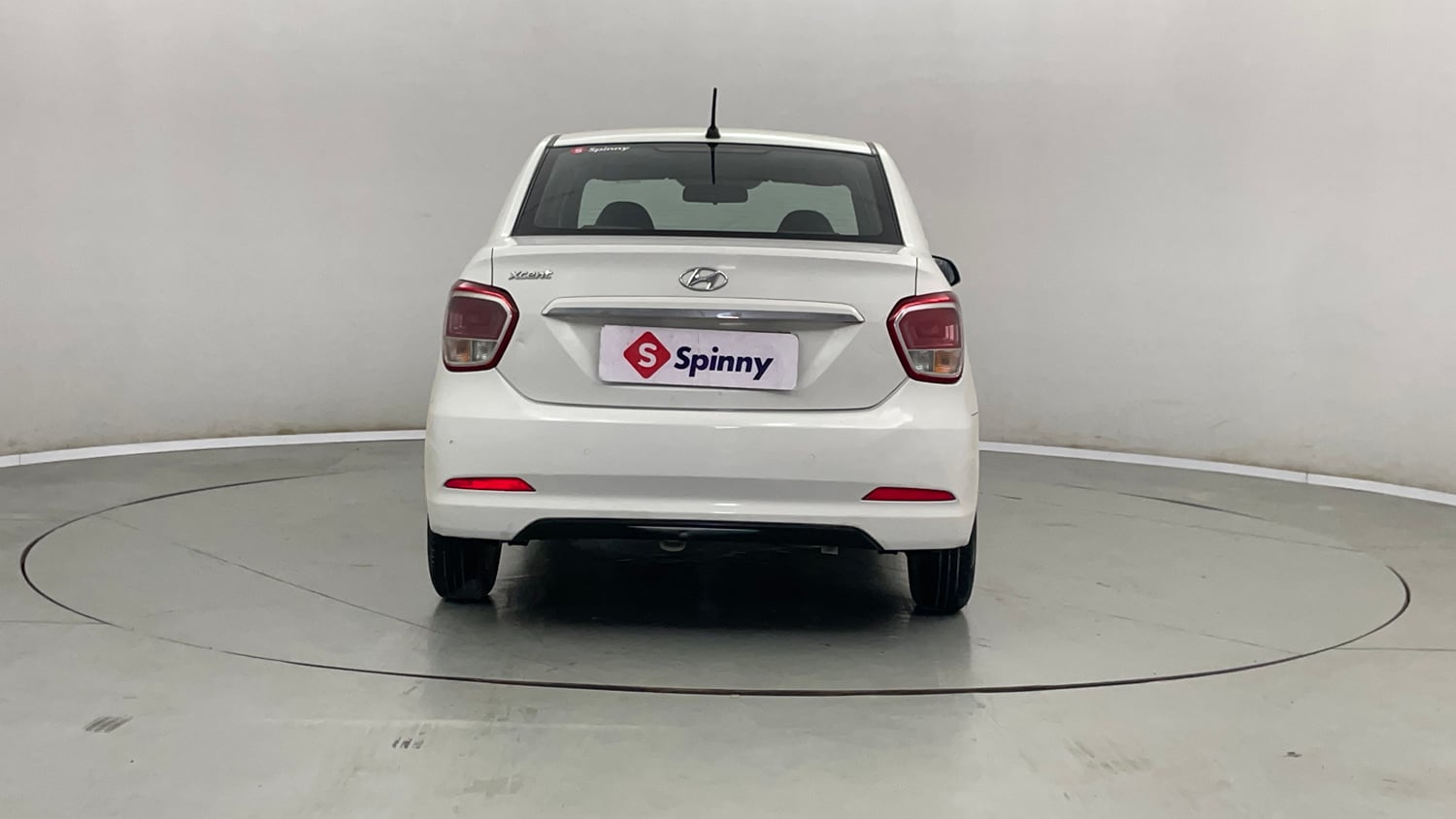 Used 2014 Hyundai Xcent S 1.2 (O) Petrol Manual exterior BACK VIEW