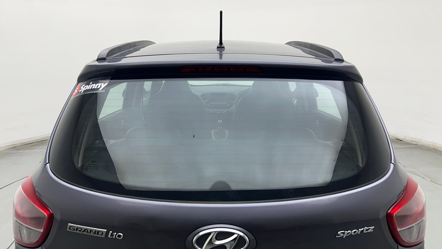 Used 2018 Hyundai Grand i10 Sportz 1.2 Kappa VTVT Petrol Manual exterior BACK WINDSHIELD VIEW