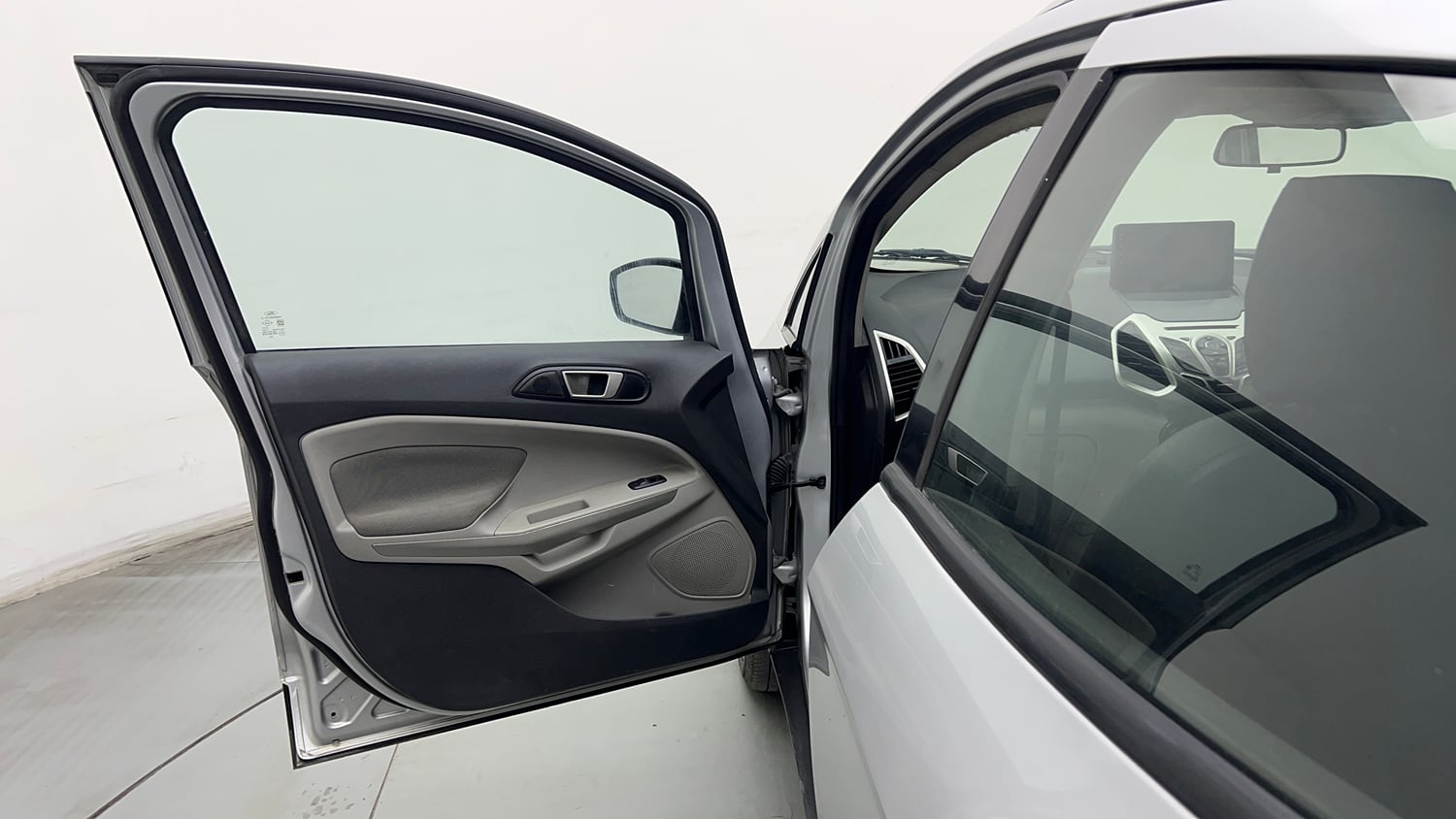 Used 2017 Ford EcoSport Titanium 1.5L Ti-VCT AT Petrol Automatic interior LEFT FRONT DOOR OPEN VIEW