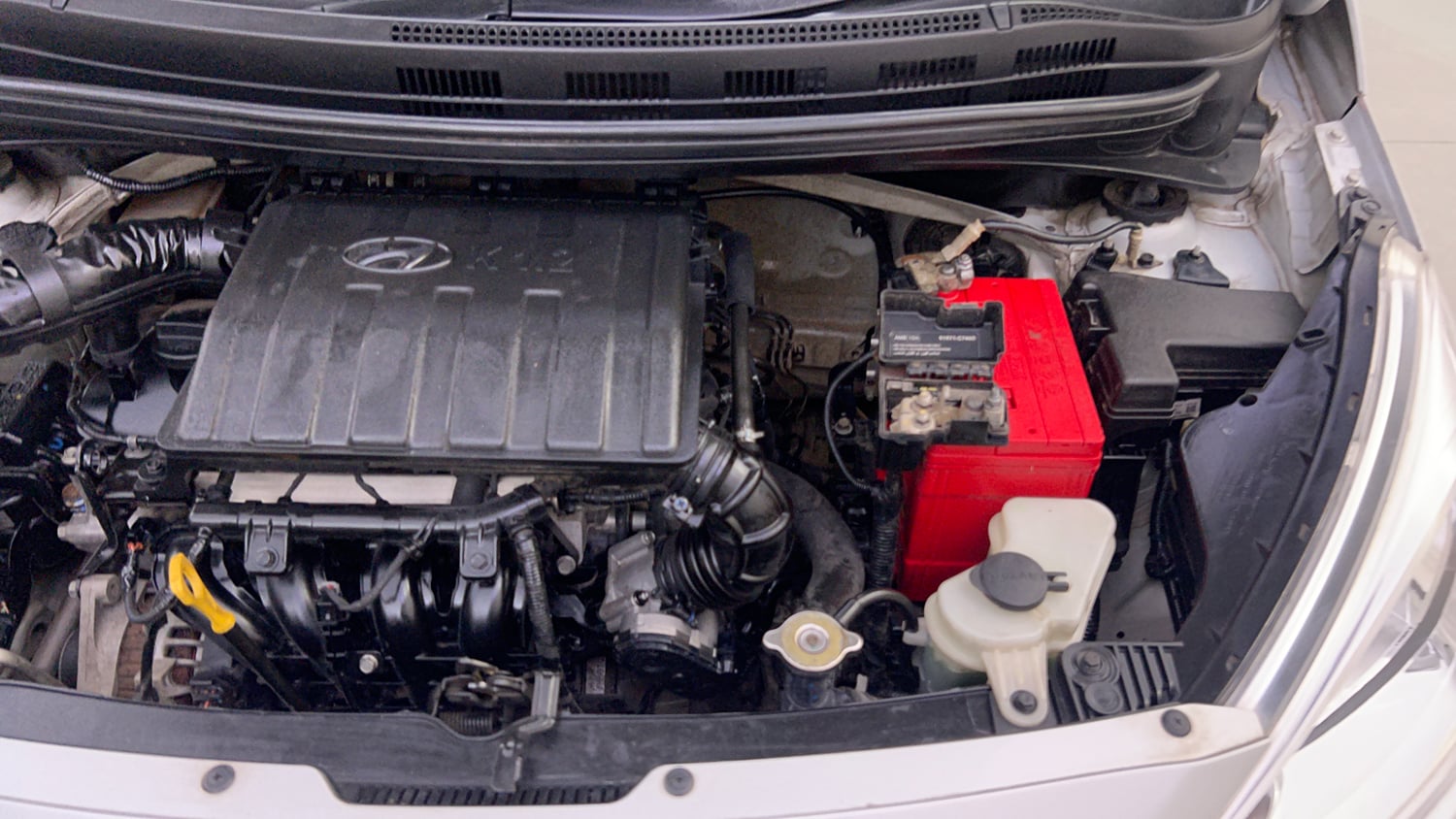 Used 2018 Hyundai Grand i10 Magna 1.2 Kappa VTVT Petrol Manual engine ENGINE LEFT SIDE VIEW