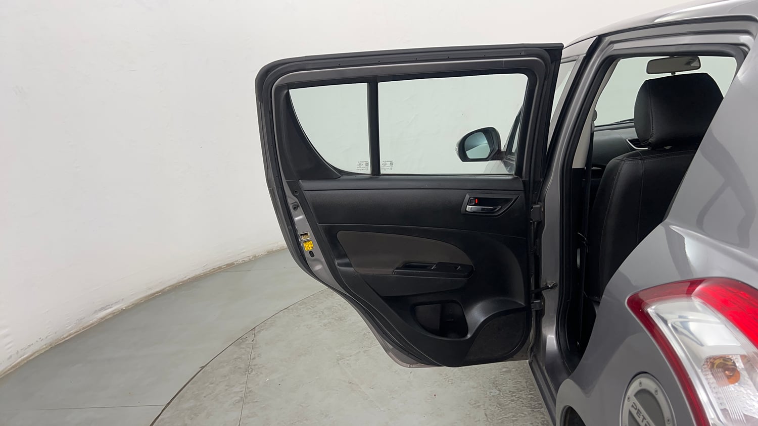 Used 2014 Maruti Suzuki Swift VXi Petrol Manual interior LEFT REAR DOOR OPEN VIEW