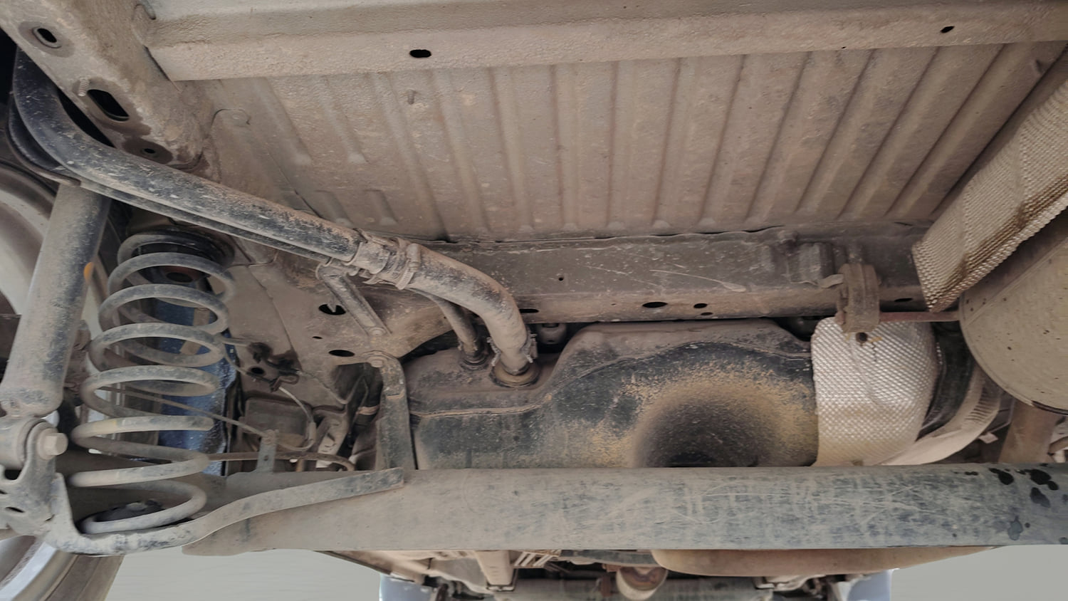 Used 2018 Ford EcoSport Titanium 1.5L Ti-VCT Petrol Manual extra REAR UNDERBODY VIEW (TAKEN FROM REAR)