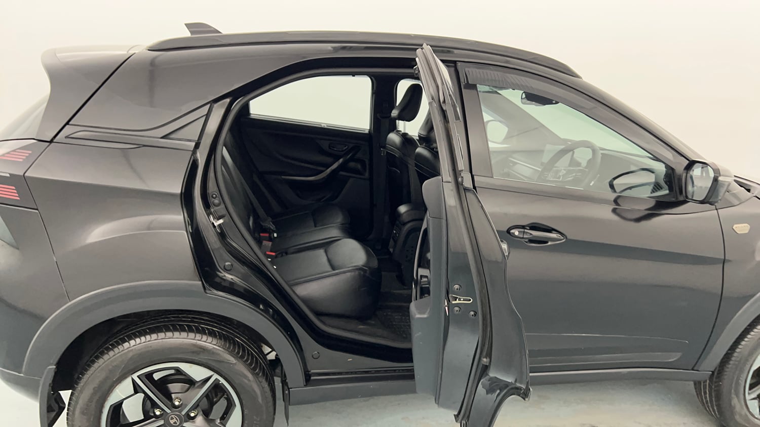 Used 2026 Tata Nexon Fearless + A PS DCA DK 1.2 Petrol Automatic interior RIGHT SIDE REAR DOOR CABIN VIEW