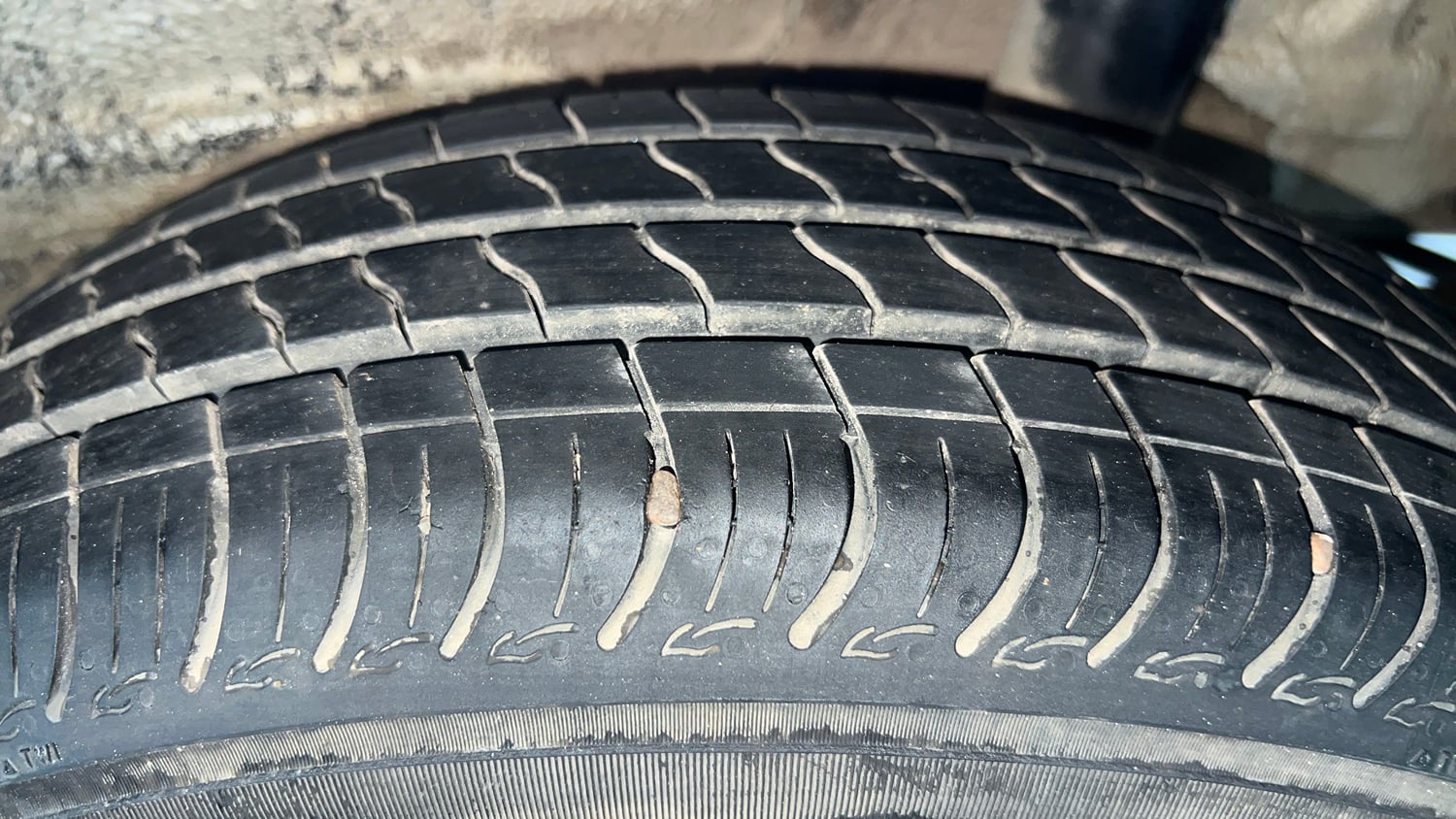 Used 2024 Maruti Suzuki Wagon R VXI 1.0 CNG Cng Manual tyres LEFT REAR TYRE TREAD VIEW