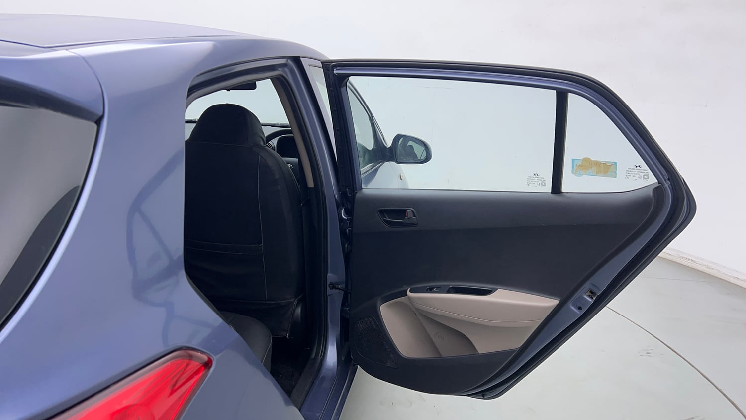 Used 2017 Hyundai Grand i10 Magna 1.2 Kappa VTVT Petrol Manual interior RIGHT REAR DOOR OPEN VIEW