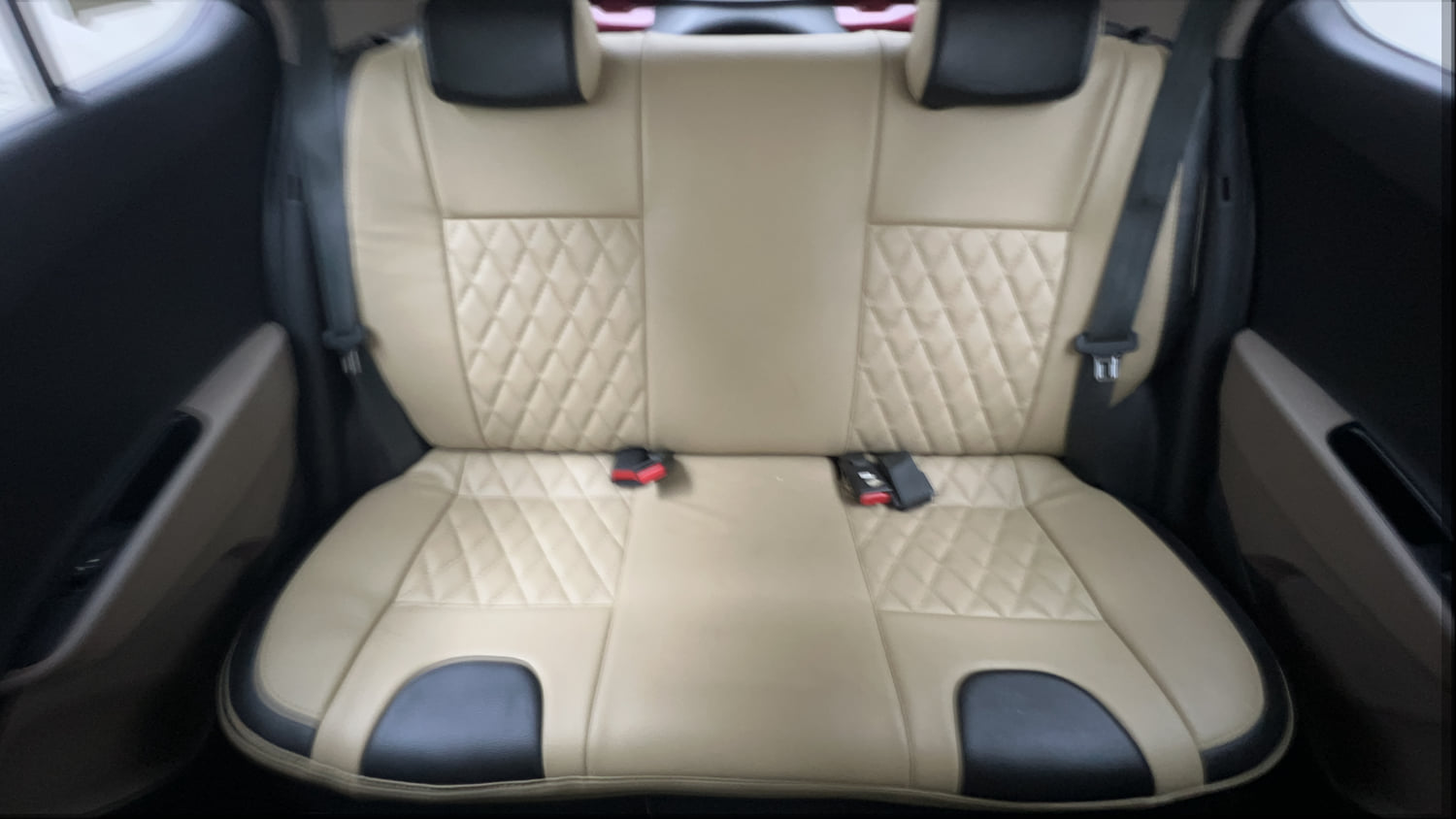 Used 2015 Hyundai Grand i10 Asta 1.2 Kappa VTVT Petrol Manual interior REAR SEAT CONDITION VIEW