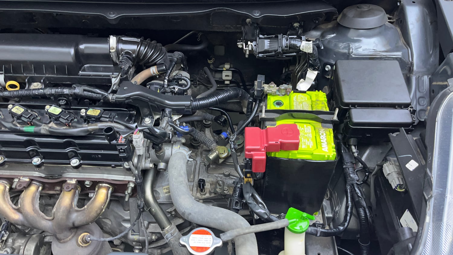 Used 2019 Maruti Suzuki Baleno Zeta Petrol Manual engine ENGINE LEFT SIDE VIEW