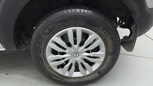 Used 2023 Renault Triber RXE Petrol Manual tyres LEFT REAR TYRE RIM VIEW