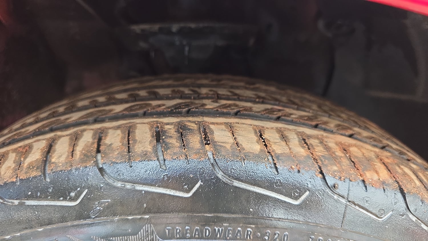 Used 2018 Hyundai Elite i20 Asta 1.2 Dual Tone Petrol Manual tyres RIGHT FRONT TYRE TREAD VIEW