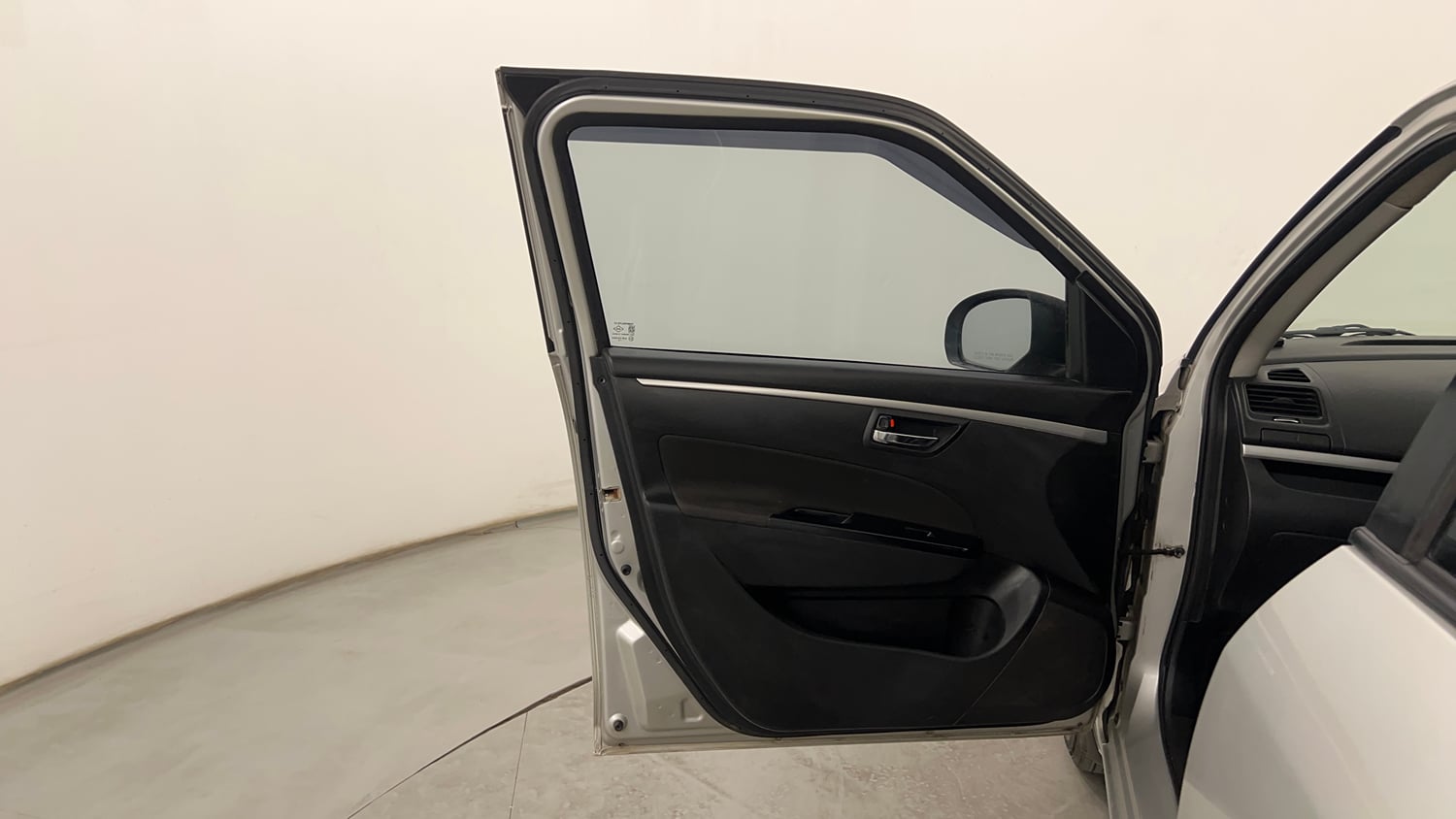 Used 2013 Maruti Suzuki Swift VXi Petrol Manual interior LEFT FRONT DOOR OPEN VIEW