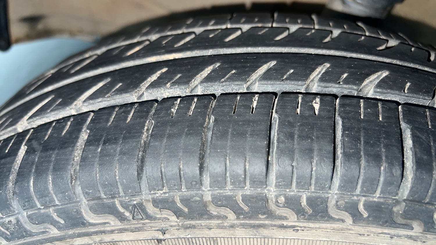 Used 2019 Maruti Suzuki Wagon R LXI CNG Cng Manual tyres LEFT FRONT TYRE TREAD VIEW