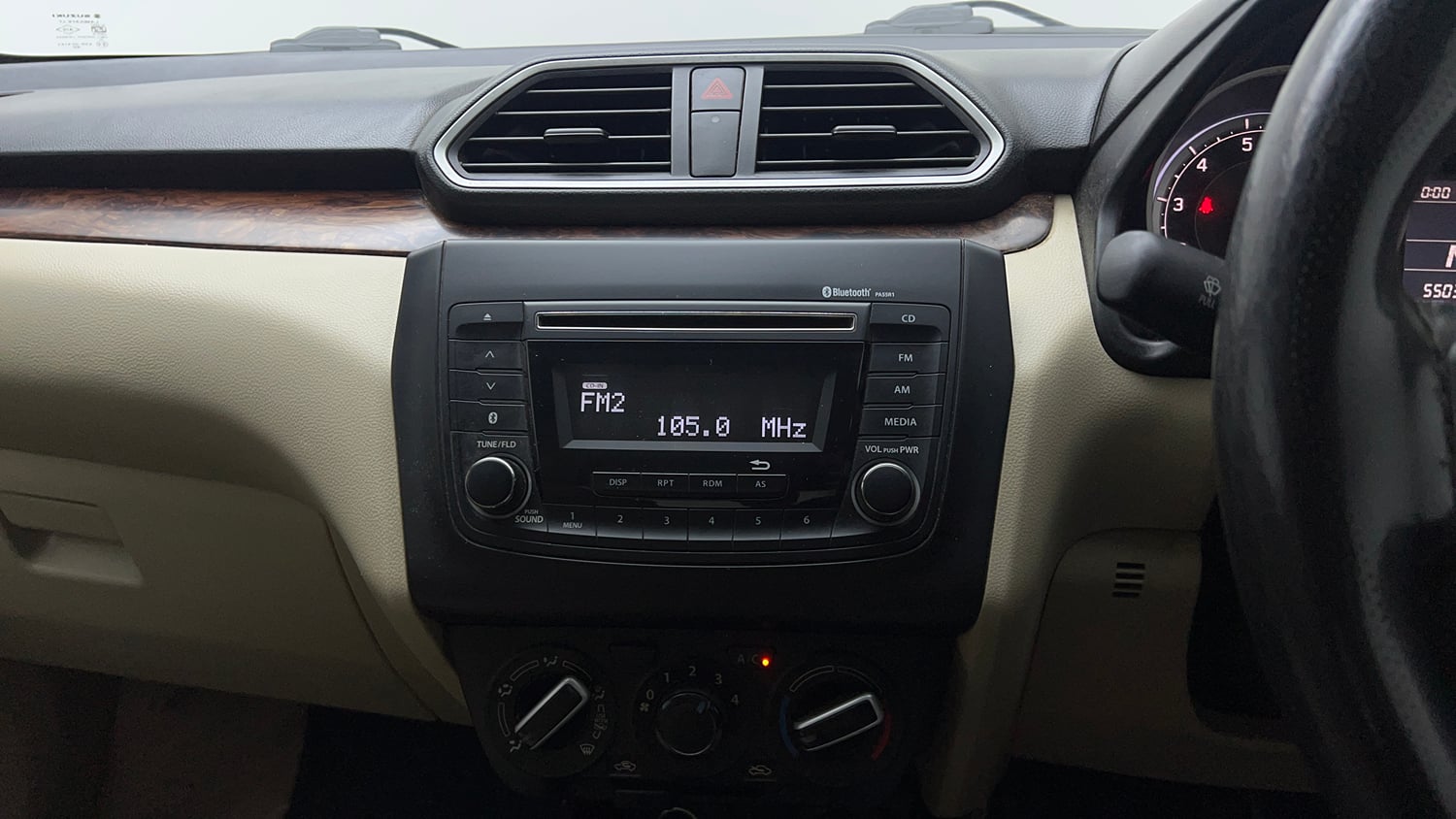 Used 2017 Maruti Suzuki Dzire VXi AMT Petrol Automatic top_features Integrated (in-dash) music system