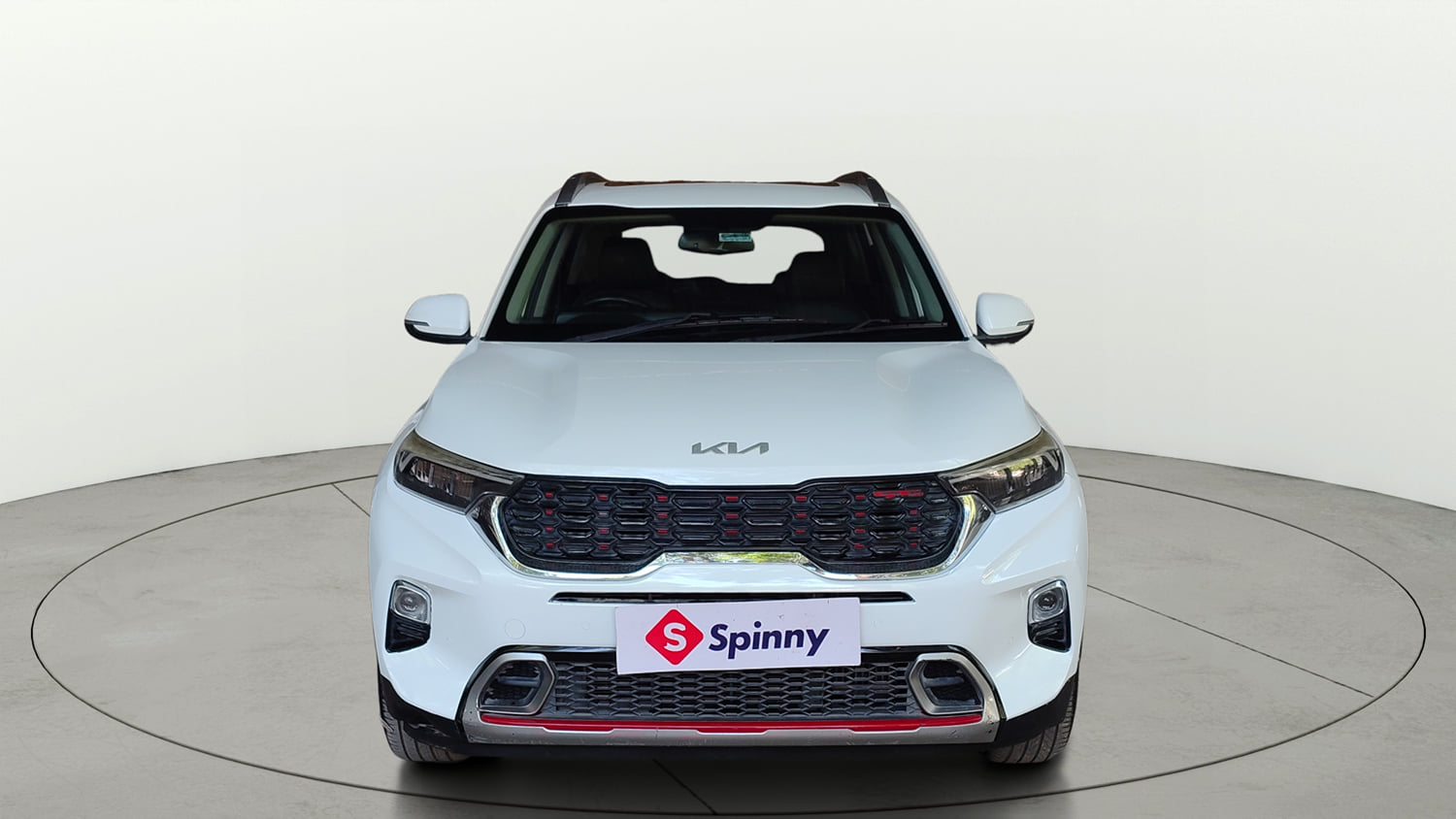 Used 2021 Kia Sonet GTX Plus 1.5 AT Diesel Automatic exterior FRONT VIEW