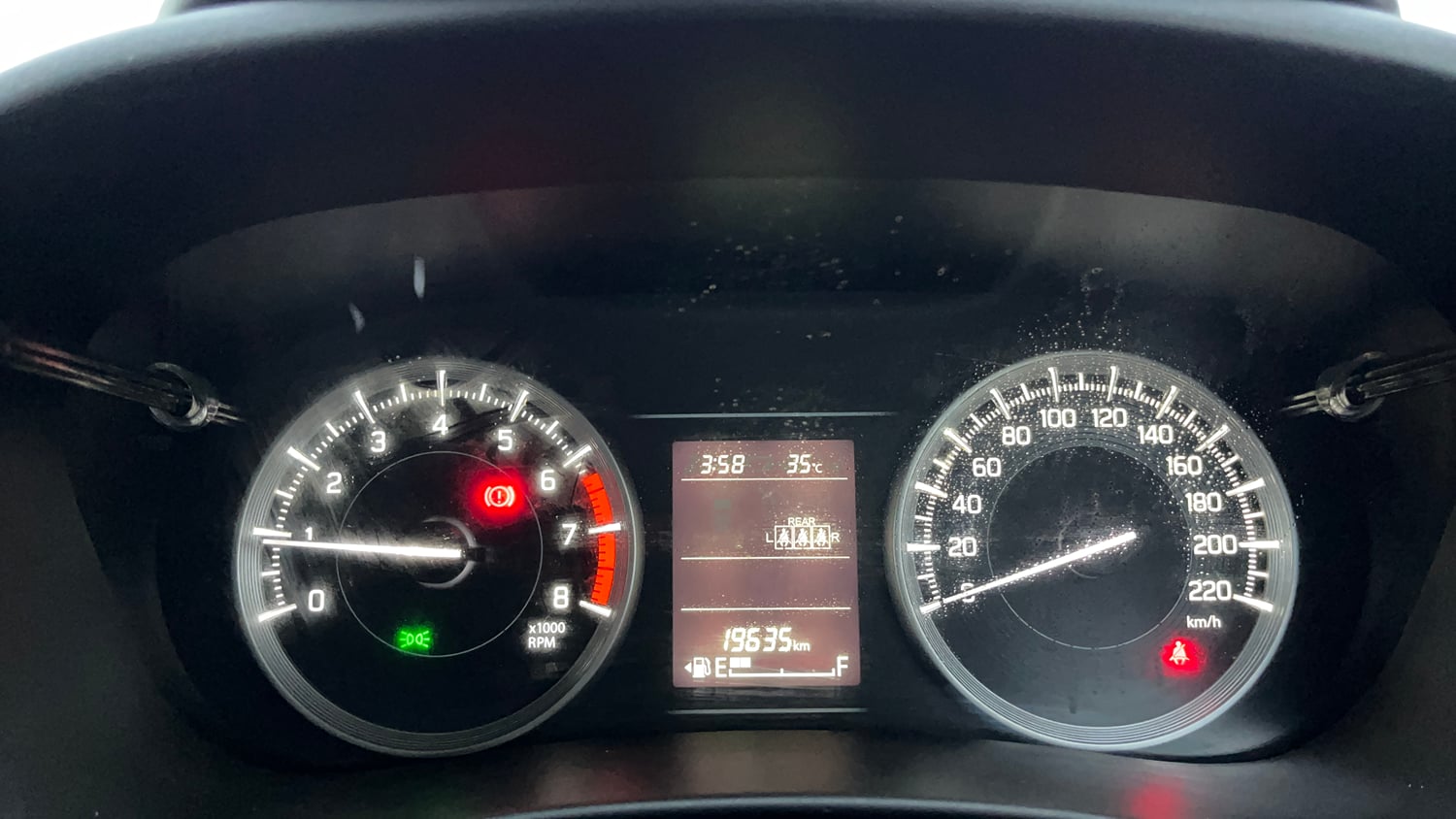 Used 2024 Maruti Suzuki Baleno Delta MT Petrol Manual interior CLUSTERMETER VIEW