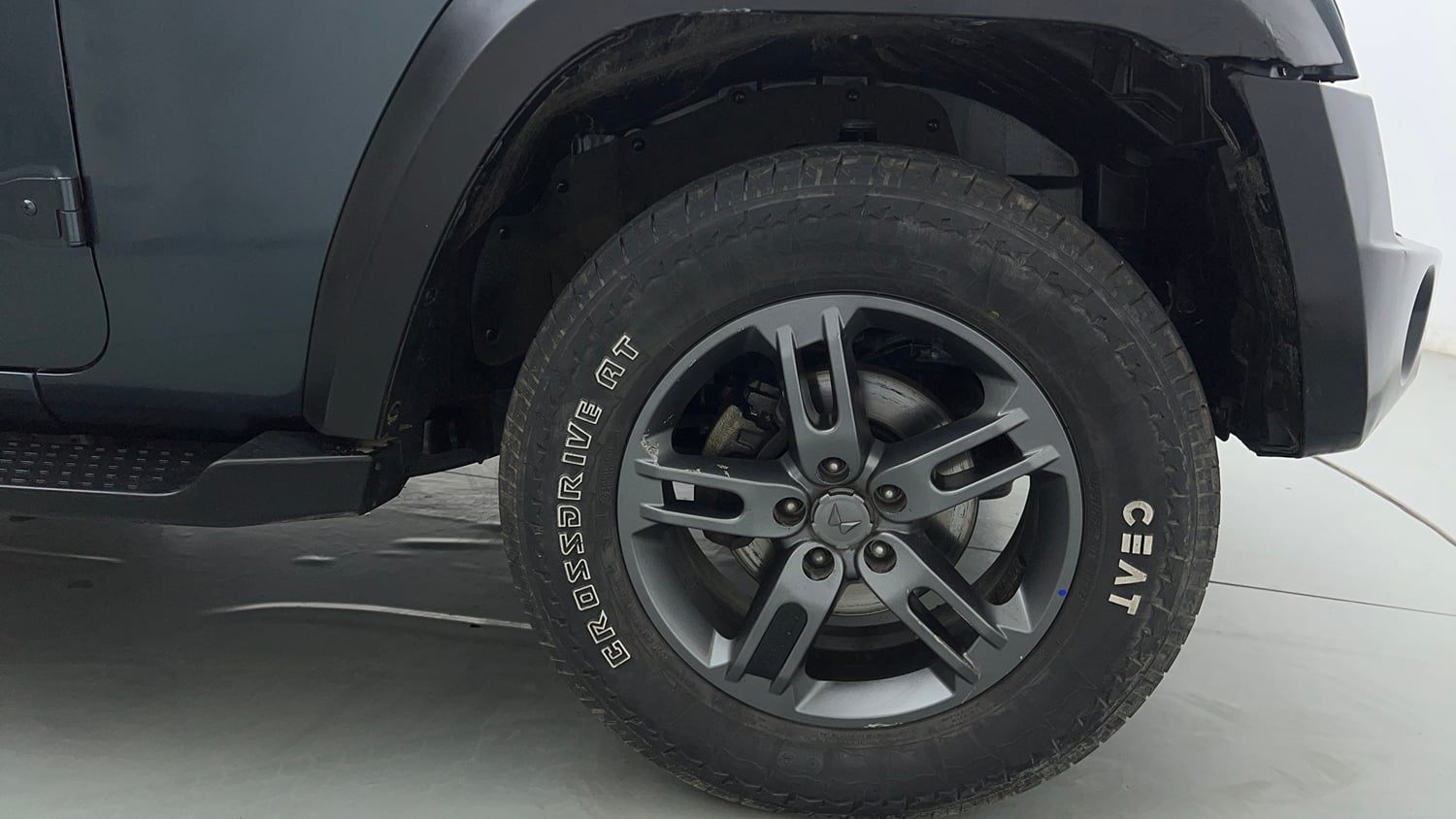 Used 2024 Mahindra Thar LX Hard Top Diesel MT 4WD Diesel Manual tyres RIGHT FRONT TYRE RIM VIEW