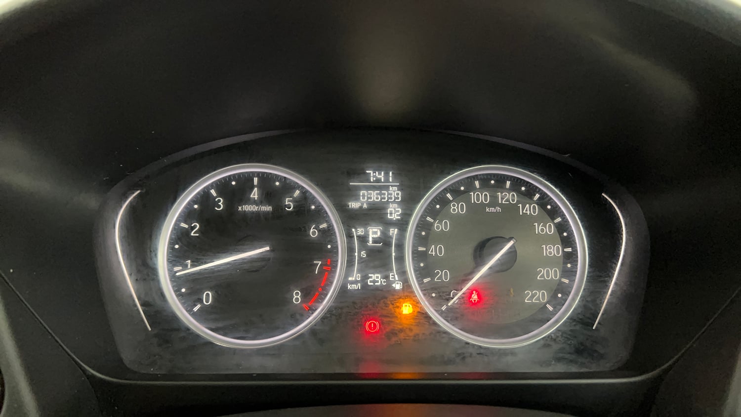 Used 2022 Honda City V CVT Petrol Petrol Automatic interior CLUSTERMETER VIEW