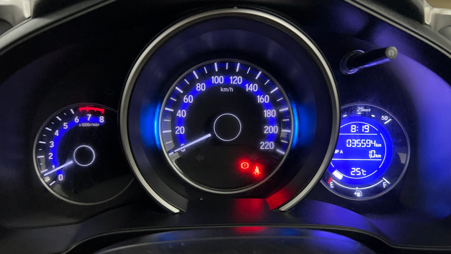 Used 2017 Honda Jazz V Petrol Petrol Manual interior CLUSTERMETER VIEW