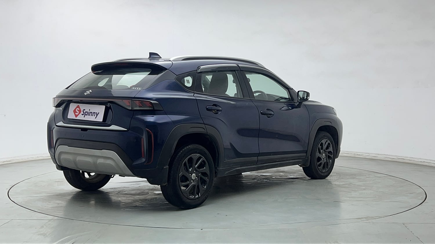 Used 2023 Maruti Suzuki Fronx Delta Plus 1.2L MT Petrol Manual exterior RIGHT REAR CORNER VIEW
