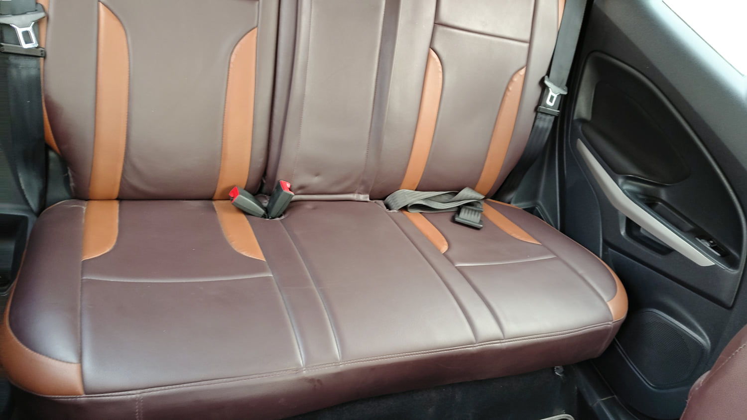 Used 2018 Ford EcoSport Titanium 1.5L Ti-VCT Petrol Manual interior REAR SEAT CONDITION VIEW