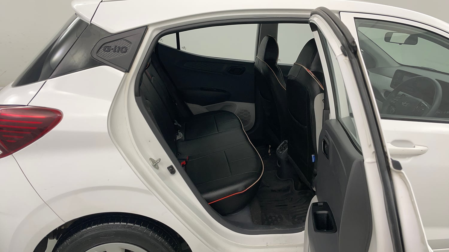 Used 2023 Hyundai Grand i10 Nios Magna 1.2 Kappa VTVT Petrol Manual interior RIGHT SIDE REAR DOOR CABIN VIEW