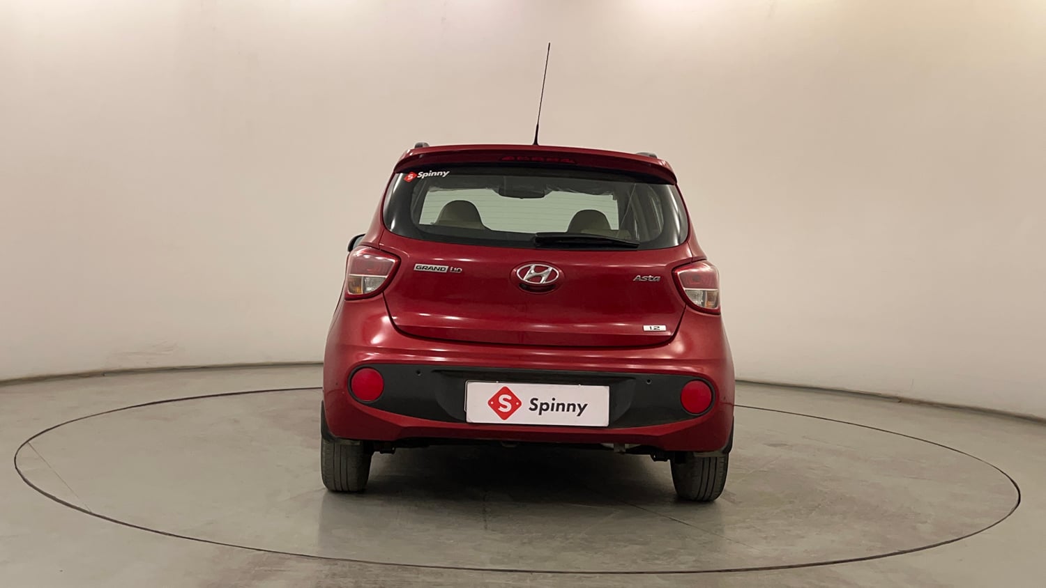 Used 2018 Hyundai Grand i10 Asta 1.2 Kappa VTVT Petrol Manual exterior BACK VIEW