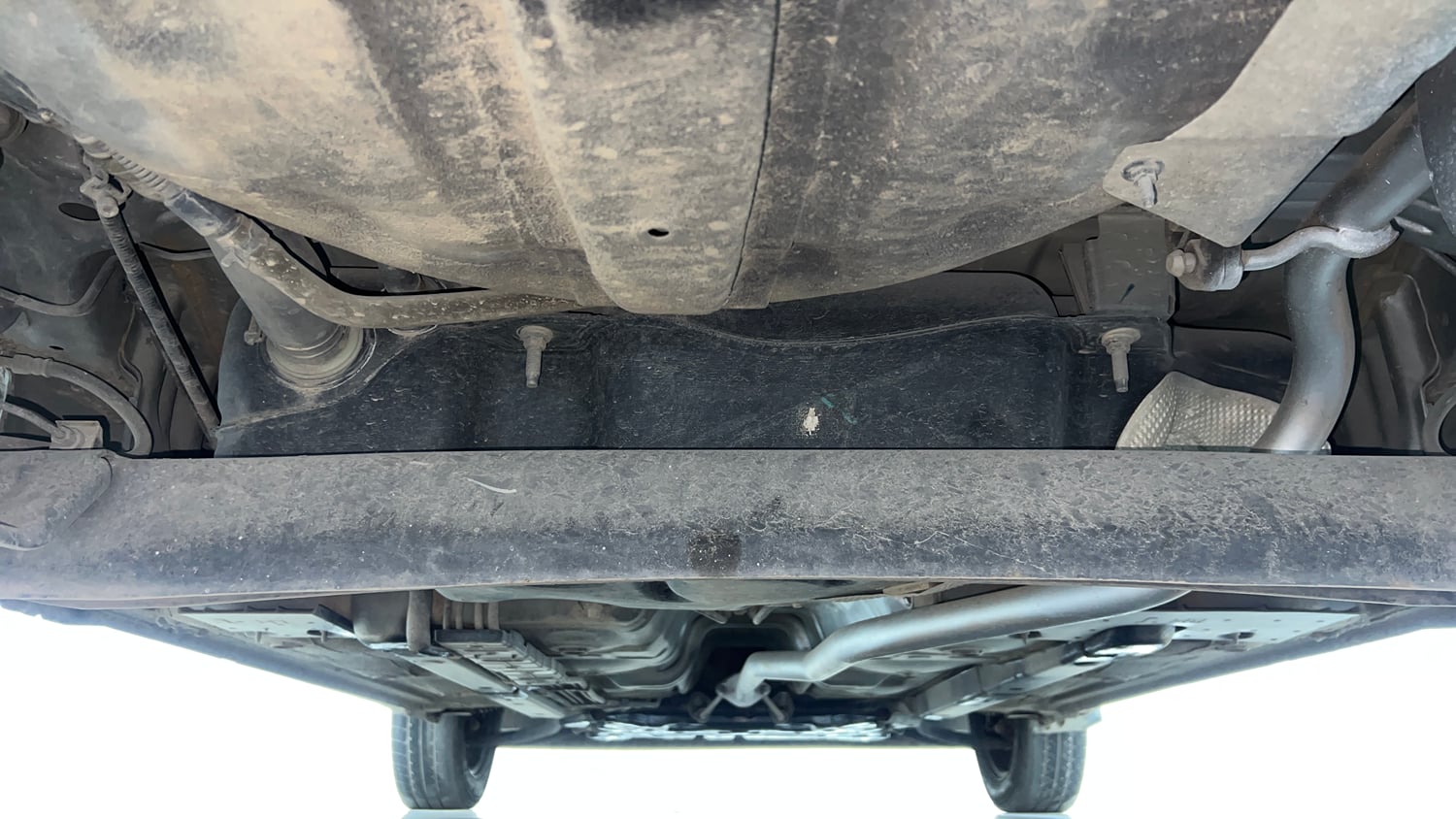 Used 2019 Hyundai Santro Sportz CNG Cng Manual extra REAR UNDERBODY VIEW (TAKEN FROM REAR)