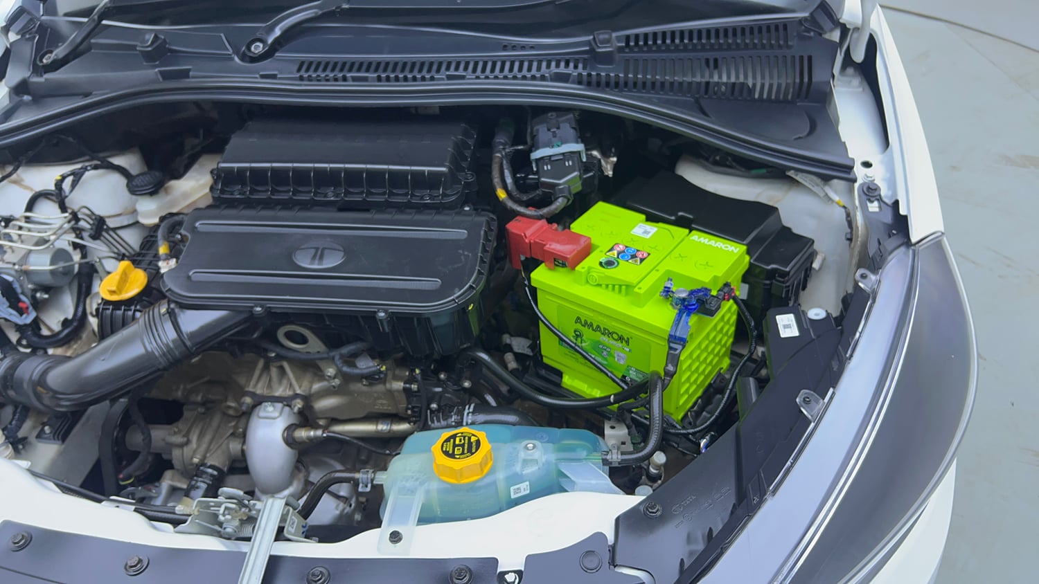 Used 2024 Tata Tigor XM Petrol Manual engine ENGINE LEFT SIDE VIEW