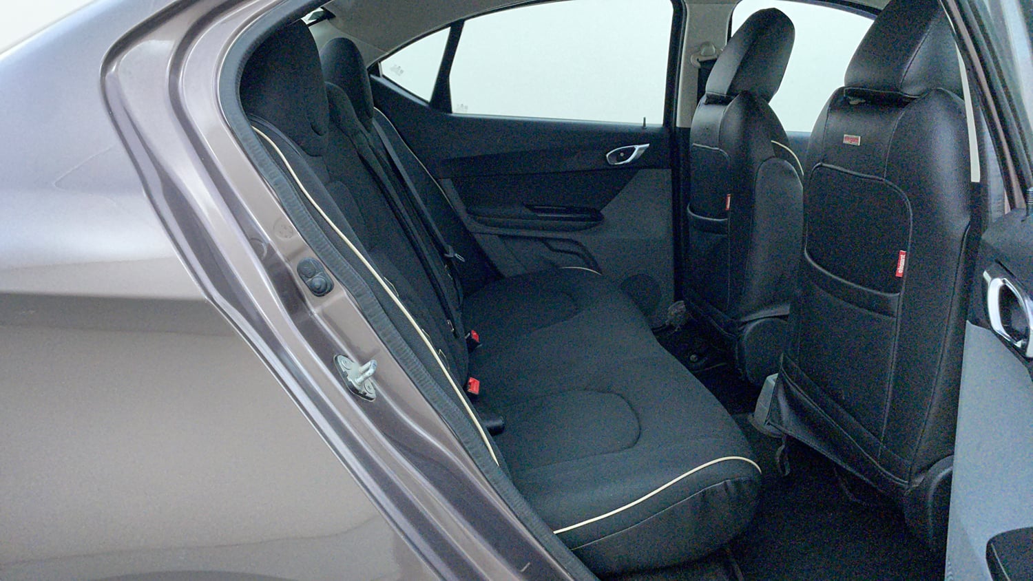 Used 2018 Tata Tigor Revotron XZA Petrol Automatic interior RIGHT SIDE REAR DOOR CABIN VIEW