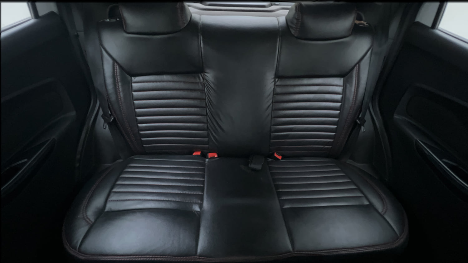 Used 2017 Ford Figo Titanium 1.2 Ti-VCT Petrol Manual interior REAR SEAT CONDITION VIEW