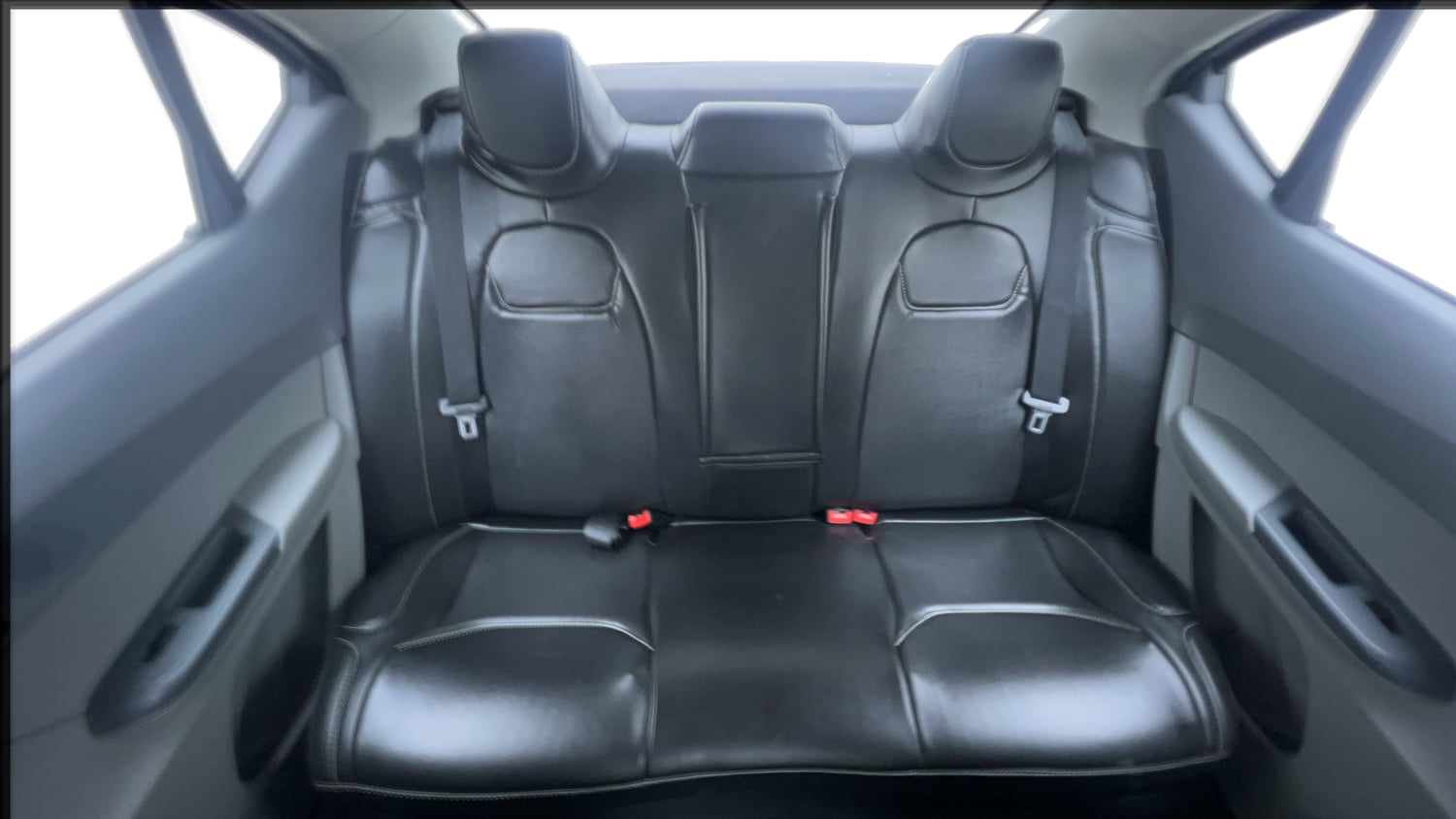 Used 2024 Tata Tigor XM Petrol Manual interior REAR SEAT CONDITION VIEW