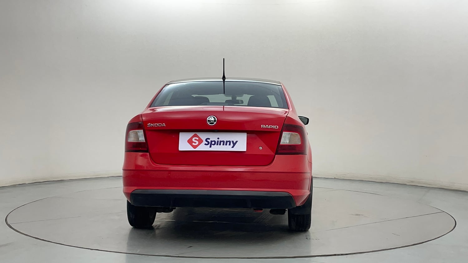 Used 2018 Skoda Rapid Style 1.6 MPI AT Petrol Automatic exterior BACK VIEW