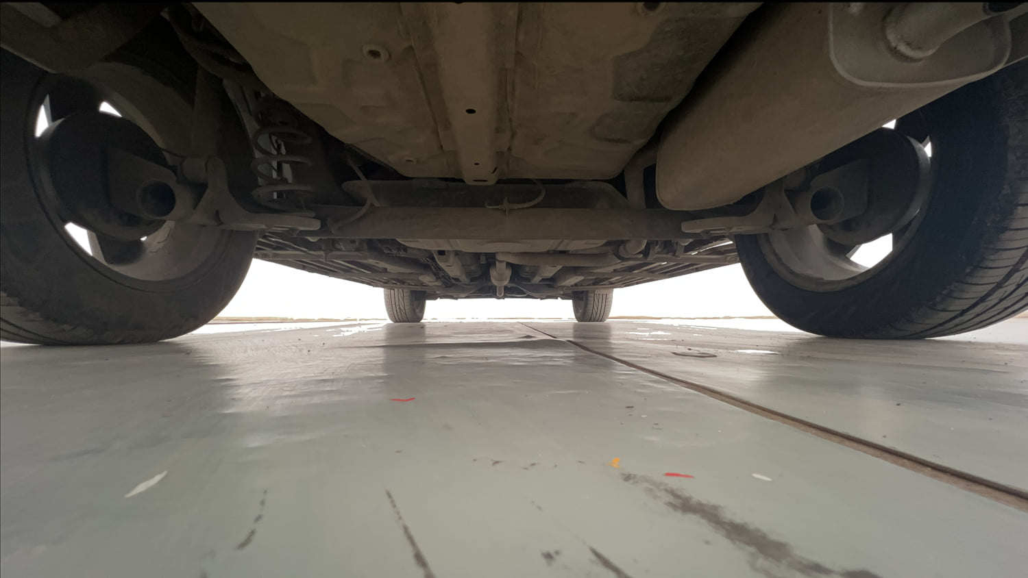 Used 2019 Tata Nexon XZA Plus Petrol Dual Tone Petrol Automatic extra REAR UNDERBODY VIEW (TAKEN FROM REAR)