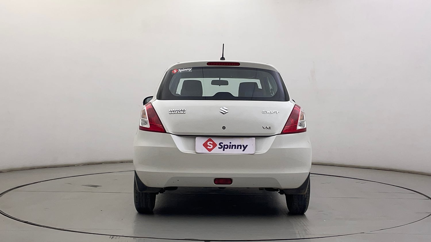 Used 2017 Maruti Suzuki Swift VXI (O) Petrol Manual exterior BACK VIEW