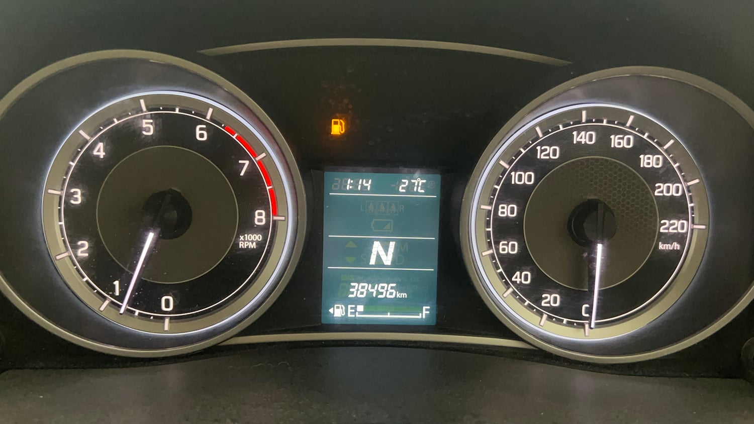Used 2018 Maruti Suzuki Dzire ZXi Plus AMT Petrol Automatic interior CLUSTERMETER VIEW