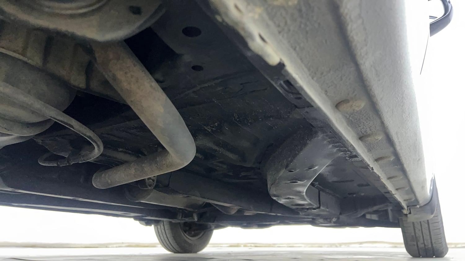 Used 2016 Honda Brio S MT Petrol Manual extra REAR RIGHT UNDERBODY VIEW