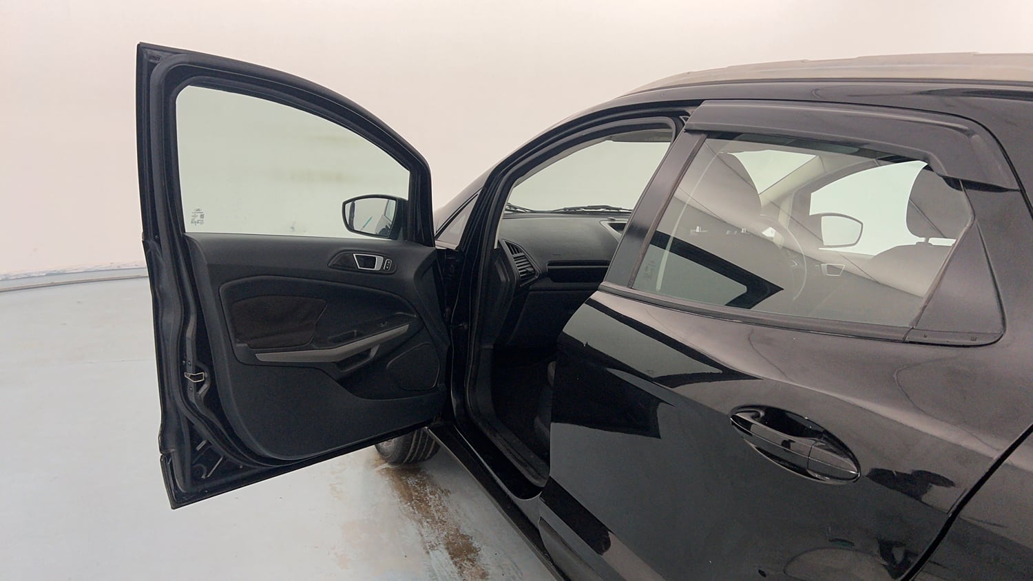 Used 2018 Ford EcoSport Titanium 1.5L TDCi Diesel Manual interior LEFT FRONT DOOR OPEN VIEW